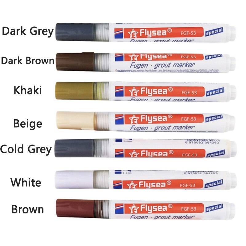 Tile Gap Repair Color Pen White Tile Refill Grout Pen Waterproof Mouldproof Filling Agents Wall Porcelain Bathroom Paint Cleaner Tile Gap Repair Color Pen White Tile Refill Grout Pen Waterproof Mouldproof Filling Agents Wall Porcelain Bathroom Paint Cleaner