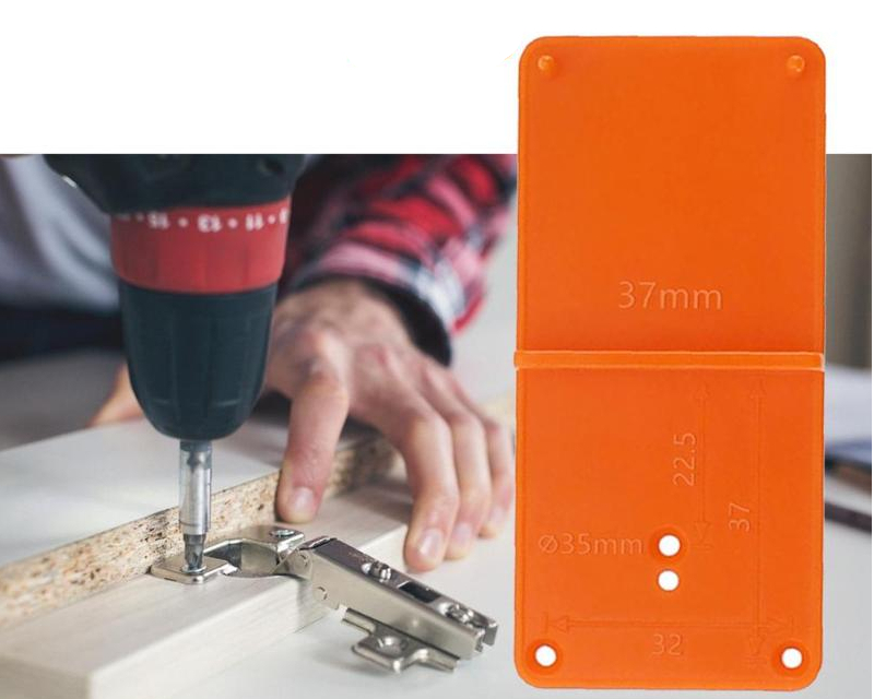 35/40mm Hole Locator Cabinets Woodworking Tools Door Woodworking Punch Hinge Drill Hole Opener Drill Bit Guide Drill Hole Tools 35/40mm Hole Locator Cabinets Woodworking Tools Door Woodworking Punch Hinge Drill Hole Opener Drill Bit Guide Drill Hole Tools Color : orange|Black|Blue