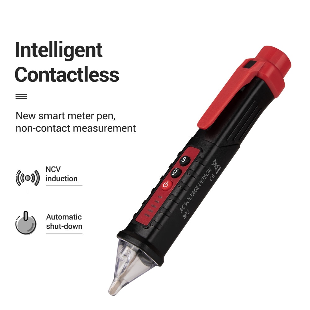 2019 New Digital 12-1000V AC Voltage Detectors Non-Contact Tester Pen Tester Meter Volt Current Electric Test Pencil 2019 New Digital 12-1000V AC Voltage Detectors Non-Contact Tester Pen Tester Meter Volt Current Electric Test Pencil Color : as shown 1|as shown 2|as shown 3