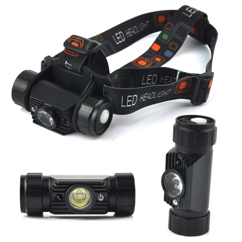 BORUiT Mini IR Sensor Headlamp Induction Flashlight USB Rechargeable Headlight Waterproof Camping Head Torch Light 18650 Battery BORUiT Mini IR Sensor Headlamp Induction Flashlight USB Rechargeable Headlight Waterproof Camping Head Torch Light 18650 Battery Emitting Color : without battery|with battery