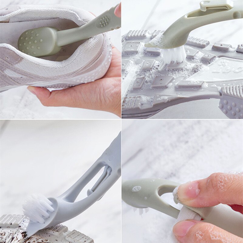 MOM'S HAND Double Long Handle Shoe Brush Shoe Cleaning Brushes Washing Toilet Lavabo Pot Dishes Home Cleaning Ttools MOM'S HAND Double Long Handle Shoe Brush Shoe Cleaning Brushes Washing Toilet Lavabo Pot Dishes Home Cleaning Ttools